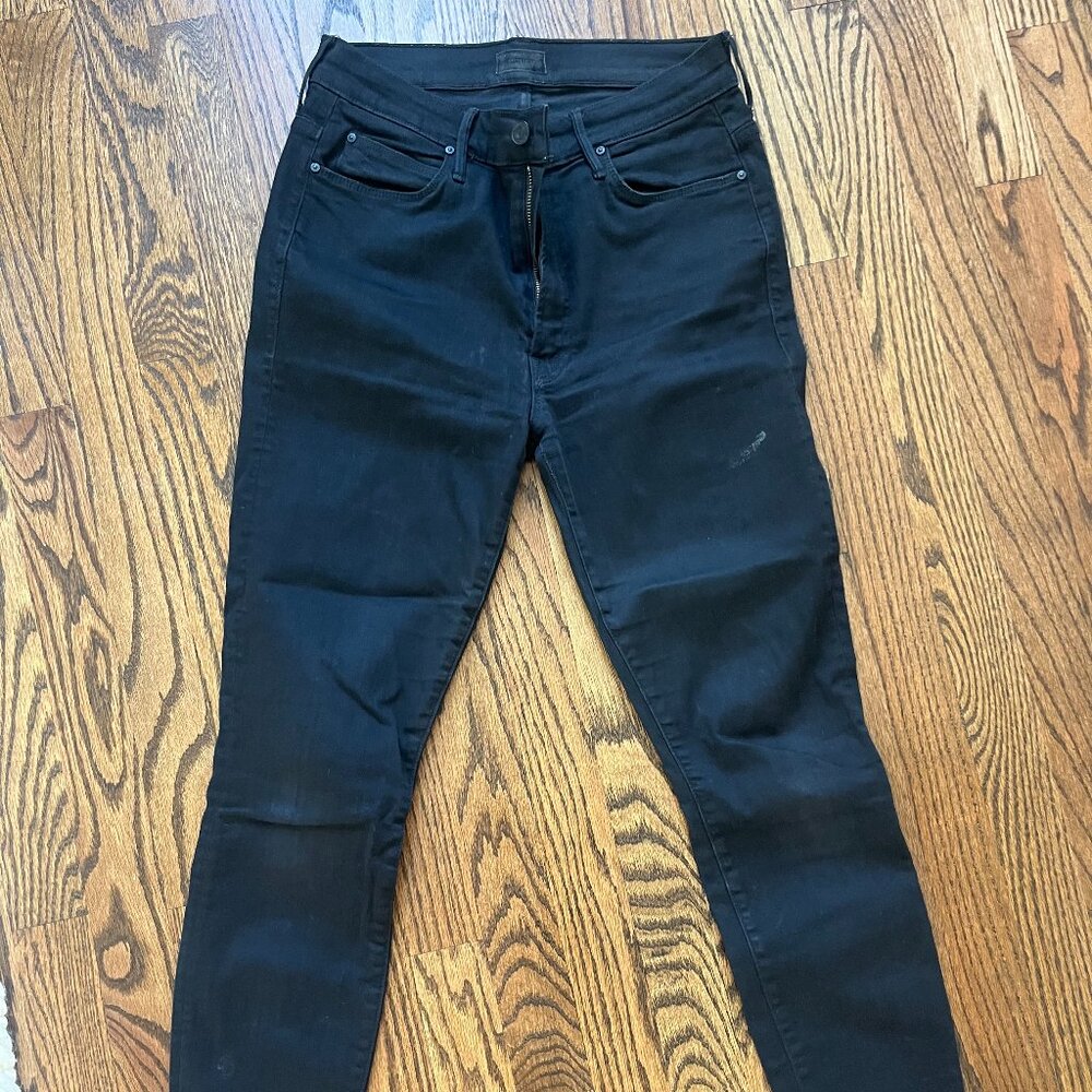 Mother Black Denim Jeans